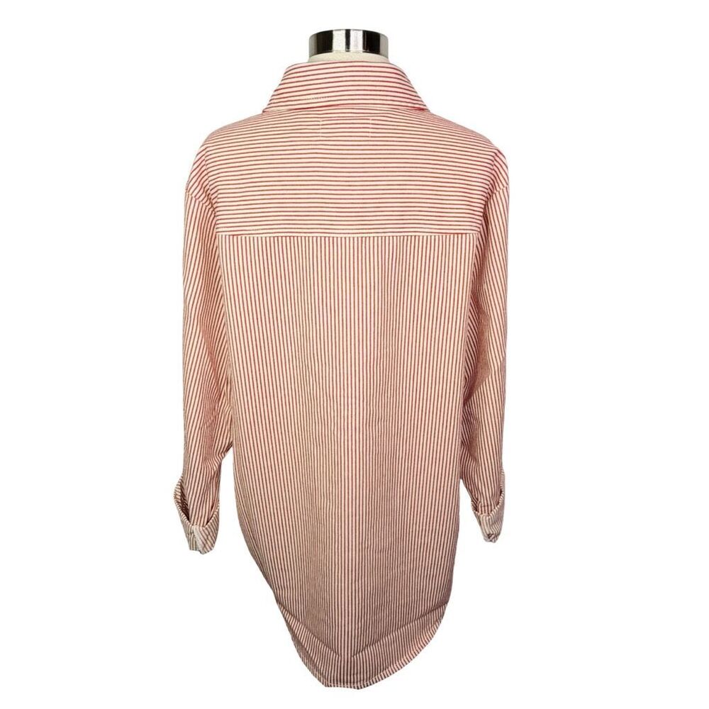 Anthropologie x Self Contrast Audrey Oversized Shacket - Size Large - Picture 4 of 6